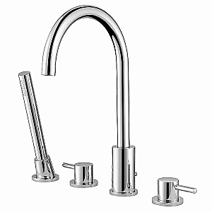 Смеситель для ванны Abber WASSER KREIS AF8113 хром купить в интернет-магазине сантехники Sanbest