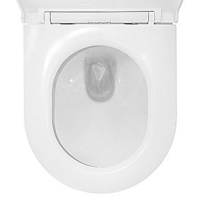 Унитаз подвесной Azario UNO 4551+AZ-2380+7520 с инсталляцией Loranto и кнопкой, безободковый, с сиденьем микролифт, белый купить в интернет-магазине Sanbest