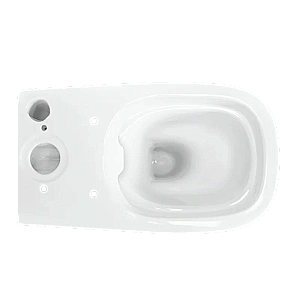 Унитаз-компакт Sanita luxe Infinity INFSLCC01040522 с бачком, с крышкой микролифт, белый купить в интернет-магазине Sanbest