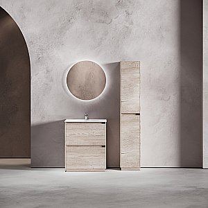 Тумба с раковиной Sancos Libra Floor 70 LB70FEG дуб галифакс натуральный для ванной в интернет-магазине Sanbest