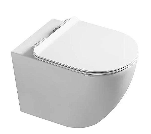 Унитаз подвесной SantiLine SL-5002 с крышкой микролифт купить в интернет-магазине Sanbest