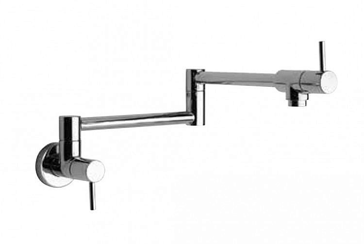 Смеситель для кухни PAINI COX 78CR518KM раскладной излив, хром купить в интернет-магазине сантехники Sanbest