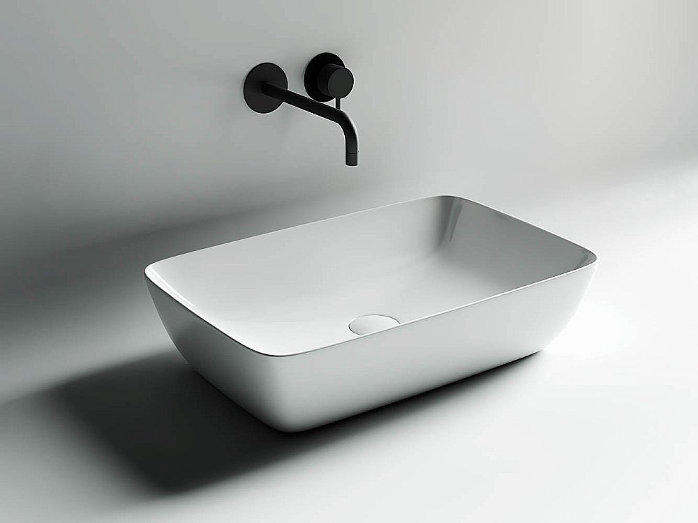 Раковина накладная Ceramica Nova Form CN2003 58 купить в интернет-магазине Sanbest