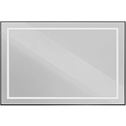 Зеркало BelBagno Kraft SPC-KRAFT-1200-800-SENS-NERO черный в ванную от интернет-магазине сантехники Sanbest