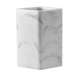 Стакан WasserKRAFT Ems K-1628 белый мрамор купить в интернет-магазине сантехники Sanbest