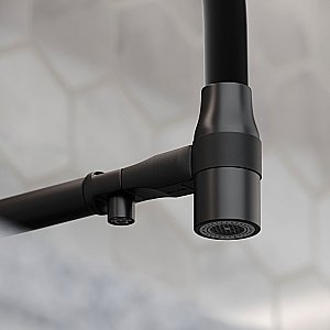 Смеситель для кухни Sancos Garda SC4009MB черный матовый купить в интернет-магазине сантехники Sanbest