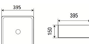 Накладная раковина WeltWasser WW ELBACH 20755 39,5 белая купить в интернет-магазине Sanbest