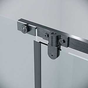 Душевой уголок Grossman Pragma 120х100 120.K33.03.1210.42.00 стекло прозрачное/профиль графит сатин купить в интернет-магазине Sanbest