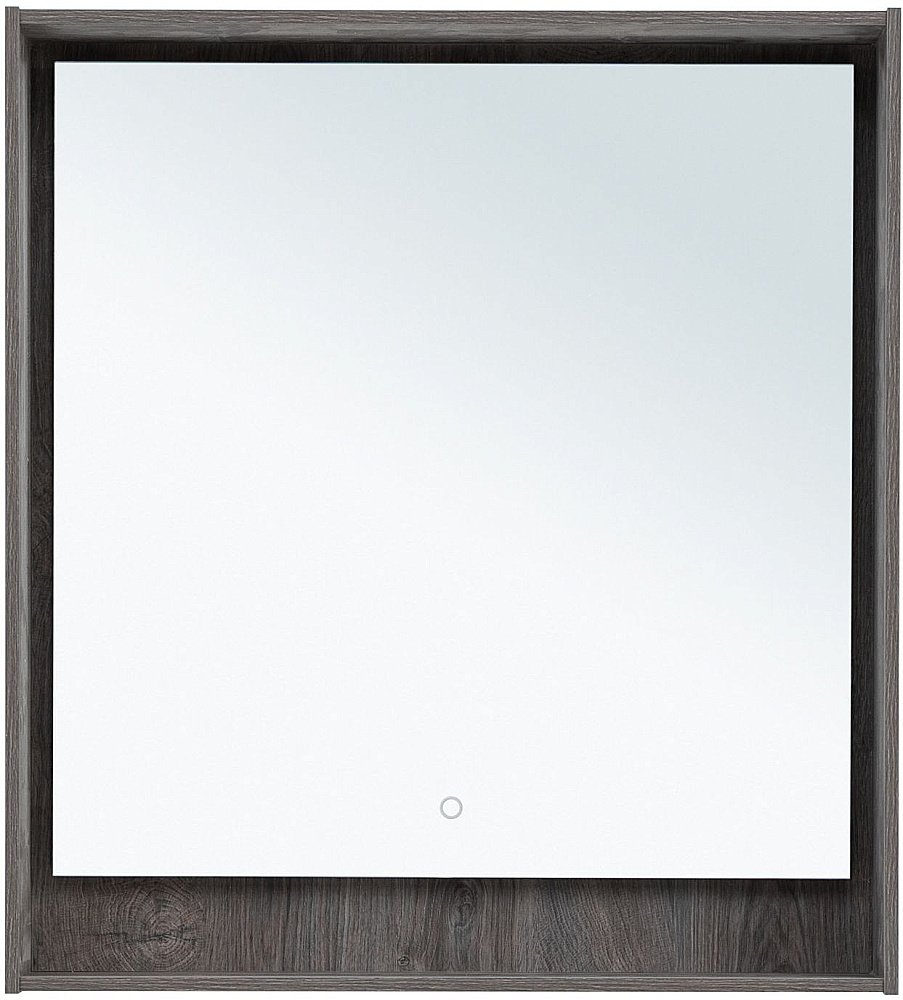 Зеркало Aquanet Милан 336395 80 дуб рошелье в ванную от интернет-магазине сантехники Sanbest
