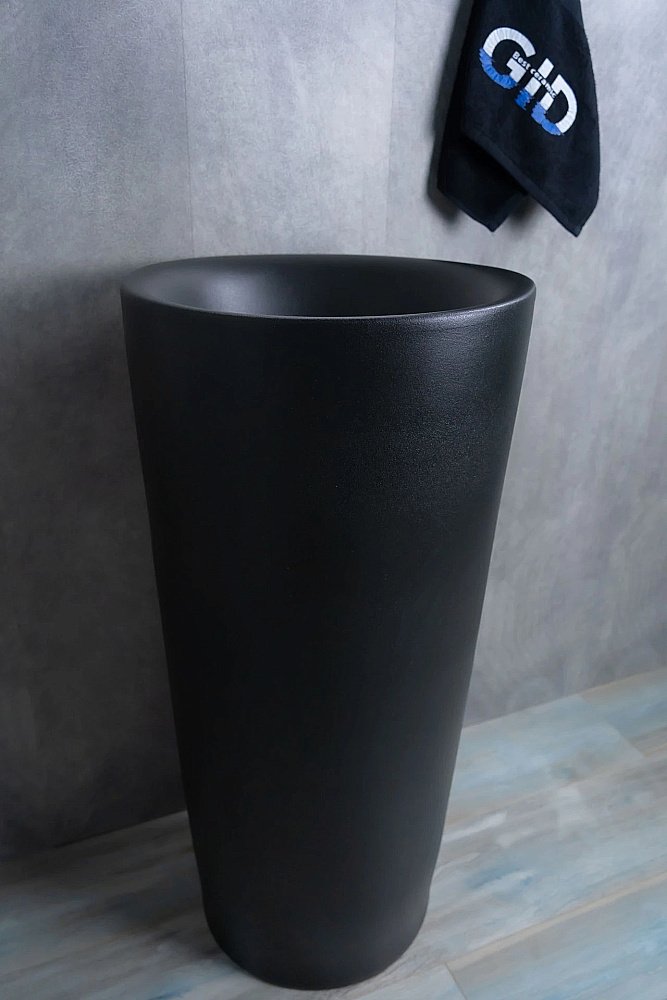 Раковина напольная Gid Autonomo 40 Nb130bg 81110 черная графит купить в интернет-магазине Sanbest