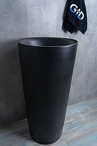 Раковина напольная Gid Autonomo 40 Nb130bg 81110 черная графит купить в интернет-магазине Sanbest