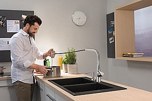 Смеситель для кухни Hansgrohe Talis Select M51 300 73867000 купить в интернет-магазине сантехники Sanbest