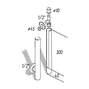 Кран запорный Migliore Totem ML.RIC-10.127 купить в интернет-магазине сантехники Sanbest