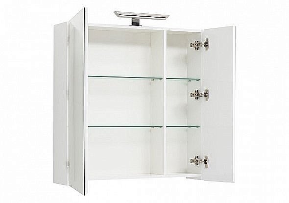 Зеркальный шкаф Aquanet Йорк 85 купить в интернет-магазине сантехники Sanbest