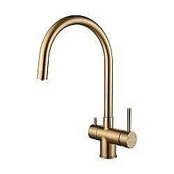 Смеситель для кухни Paulmark Heller He213218-BG купить в интернет-магазине сантехники Sanbest