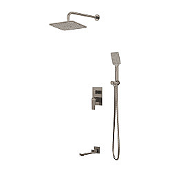 Душевая система Grossman Classic 501.K35.04.120 никель брашированный купить в интернет-магазине сантехники Sanbest