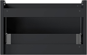 Тумба с раковиной и столешницей Allen Brau Gravity 80 1.370017.AM антрацит матовый для ванной в интернет-магазине Sanbest