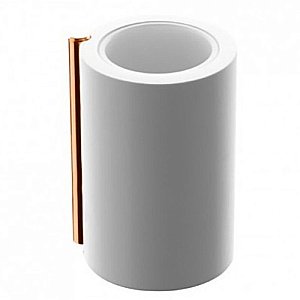 Стакан для зубных щеток Bertocci Famiglia Белый/розовое золото купить в интернет-магазине сантехники Sanbest