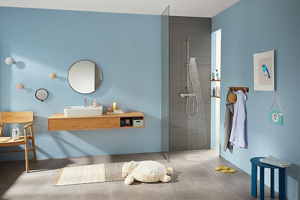 Душевая лейка Hansgrohe Croma Select E 110 Vario 26812400 купить в интернет-магазине сантехники Sanbest