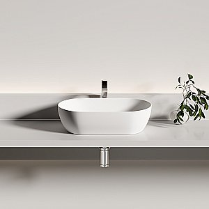 Раковина Ceramica Nova Twist CN12001MW белая матовая купить в интернет-магазине Sanbest