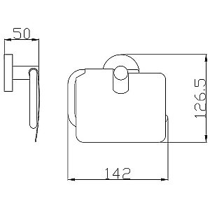 Держатель для туалетной бумаги Rav-Slezak Colorado COA0400Z золото купить в интернет-магазине сантехники Sanbest