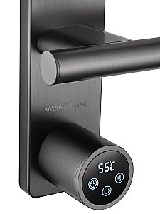 Полотенцесушитель электрический WONZON & WOGHAND NÜRNBERG, Темный графит (WW-AL344-GM) купить в интернет-магазине сантехники Sanbest