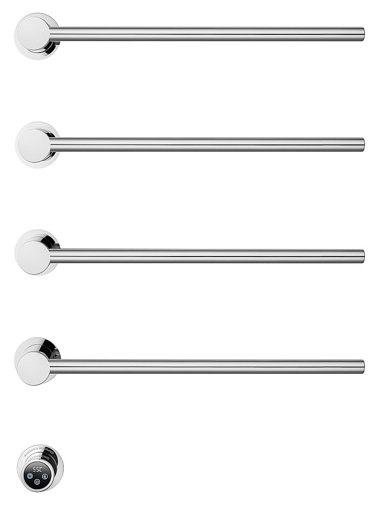 Полотенцесушитель электрический встраиваемый WONZON & WOGHAND HAMBURG, Хром (WW-AL314-CR) купить в интернет-магазине сантехники Sanbest