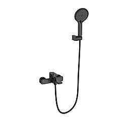 Смеситель для ванны Black&white Gravity GL-9101-MB черный матовый купить в интернет-магазине сантехники Sanbest