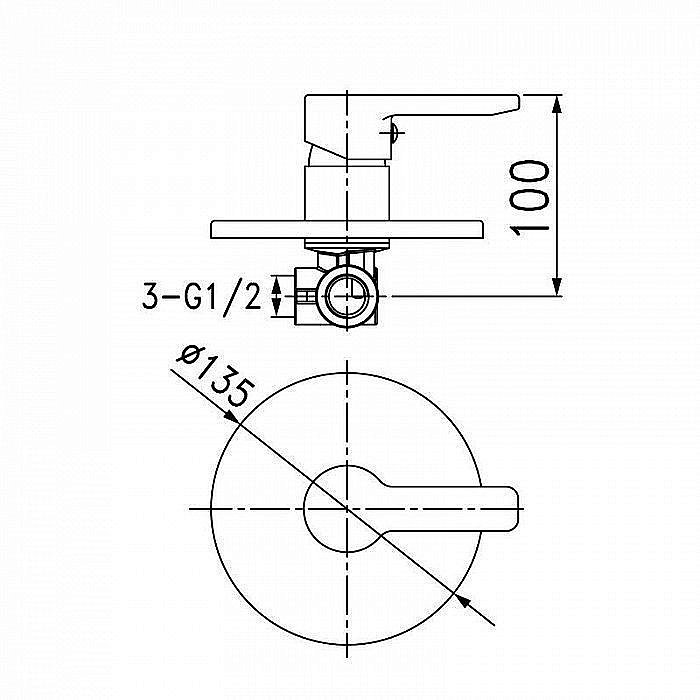 Смеситель для душа IDDIS Sena SENSB00i66 купить в интернет-магазине сантехники Sanbest