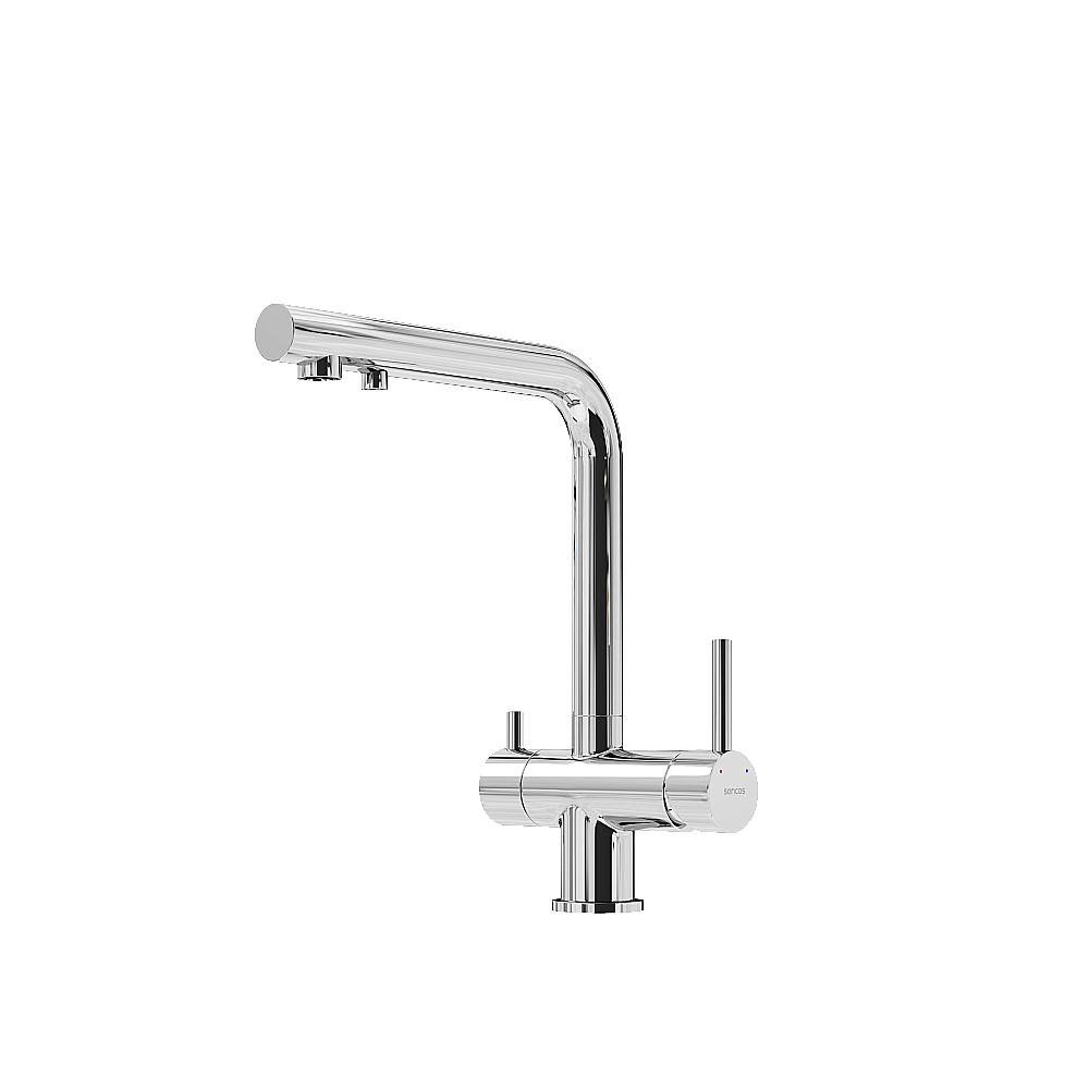 Смеситель для кухни Sancos Foster SC4014CH хром купить в интернет-магазине сантехники Sanbest