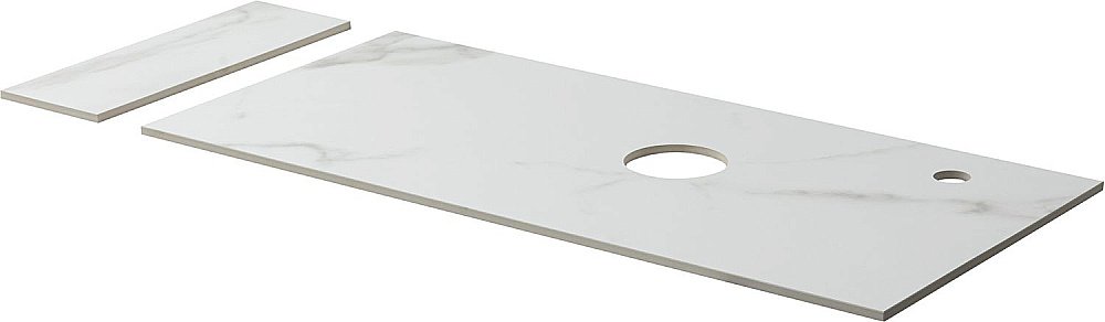 Столешница Aquanet Nova Lite Loft 90 R АВ01 мрамор для ванной в интернет-магазине сантехники Sanbest