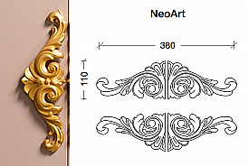 Ручка Armadi Art NeoArt золото купить в интернет-магазине сантехники Sanbest