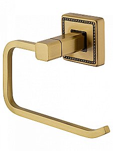 Держатель для туалетной бумаги без крышки WONZON & WOGHAND ROMA WW-7216 бронза купить в интернет-магазине сантехники Sanbest