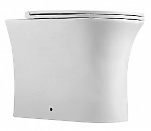 Унитаз Agger AT01200 безободковый, с крышкой микролифт купить в интернет-магазине Sanbest