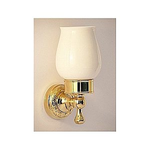 Стакан одинарный Magliezza Primavera 80305 золото купить в интернет-магазине сантехники Sanbest