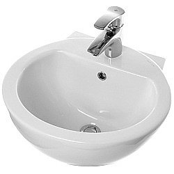 Чаша раковины Sanita luxe Art Luxe 48 ARTSLWB01 белая купить в интернет-магазине сантехники Sanbest