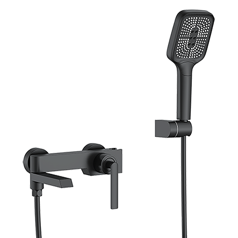 Смеситель для ванны Elghansa URBAN XQ 2313301-Black черный матовый купить в интернет-магазине сантехники Sanbest