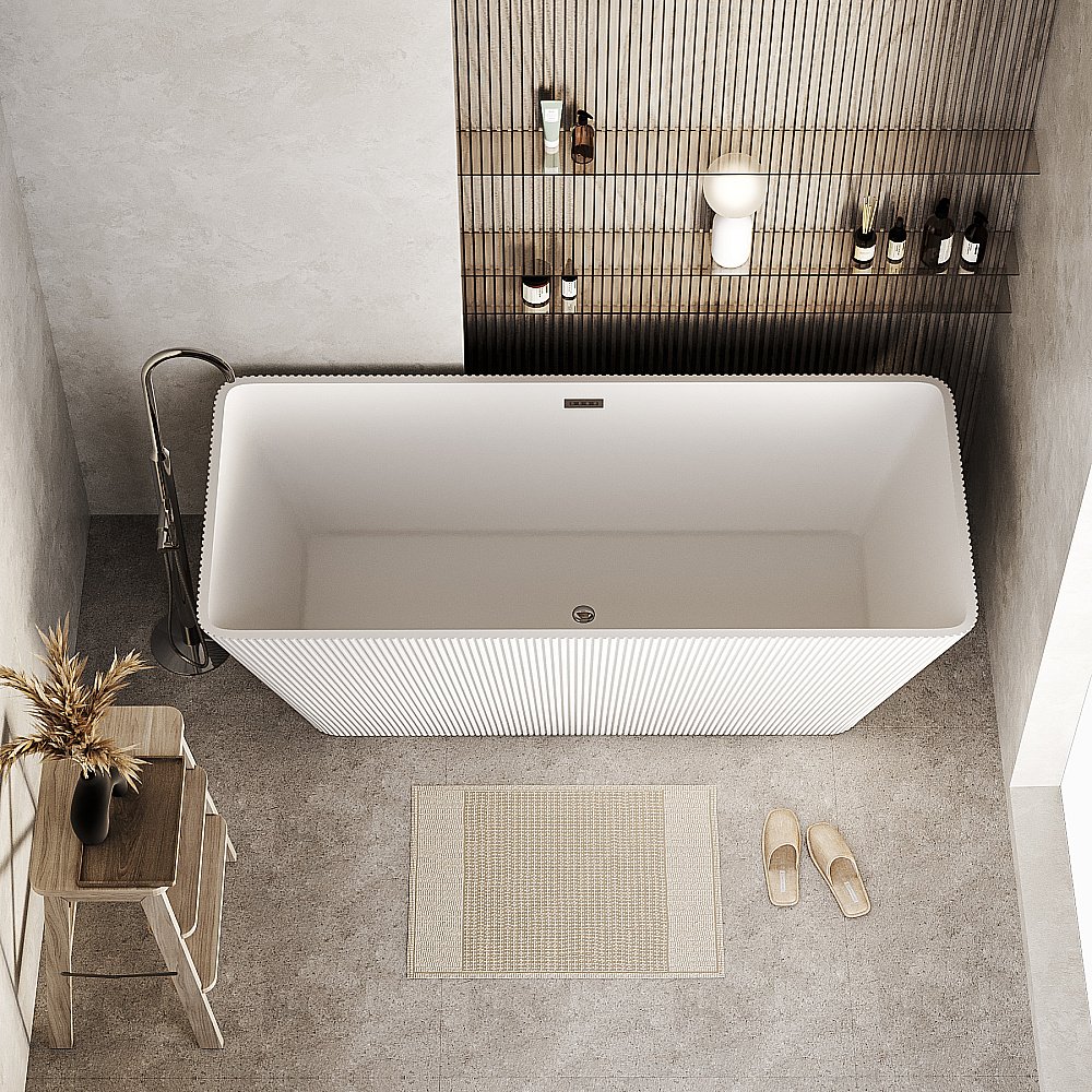 Ванна акриловая Grossman Cristal GR-2022M 170x75 белая матовая купить в интернет-магазине Sanbest