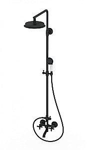 Душевая система WONZON & WOGHAND RETRO, Черный матовый (WW-88739020-MB) купить в интернет-магазине сантехники Sanbest