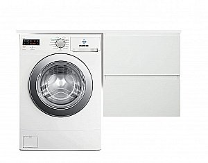 Тумба с раковиной Эстет Dallas Luxe 150 подвесная 2 ящика для ванной в интернет-магазине Sanbest