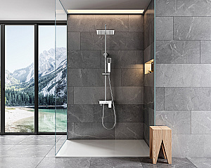 Душевая система SantiLine SL-9013 хром купить в интернет-магазине сантехники Sanbest