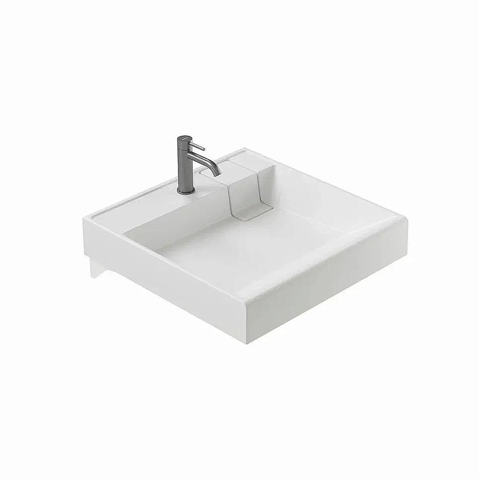 Раковина Ceramica Nova Quattro CN0101 белая купить в интернет-магазине Sanbest