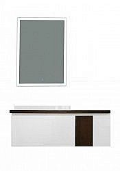 Комплект мебели Эстет Malibu 140 левый купить в интернет-магазине сантехники Sanbest