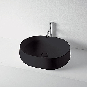 Раковина Kerasan F10 53 4305 Черный матовый купить в интернет-магазине Sanbest
