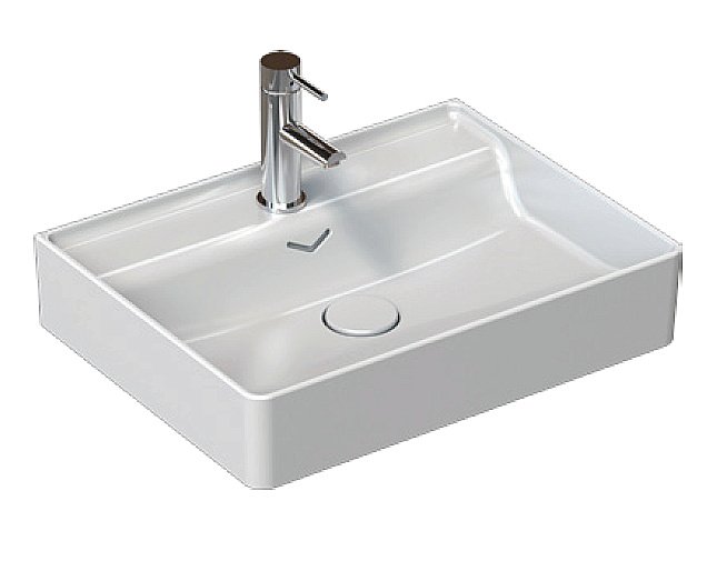 Раковина ISVEA Vea 61 10VAS5061I белая купить в интернет-магазине Sanbest