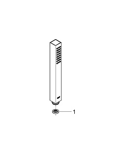 Душевая система Grohe Eurocube 25239000 хром купить в интернет-магазине сантехники Sanbest