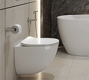 Унитаз подвесной BelBagno AMANDA-TOR BB051CH-TOR-FC безободковый, слив-торнадо
 купить в интернет-магазине Sanbest