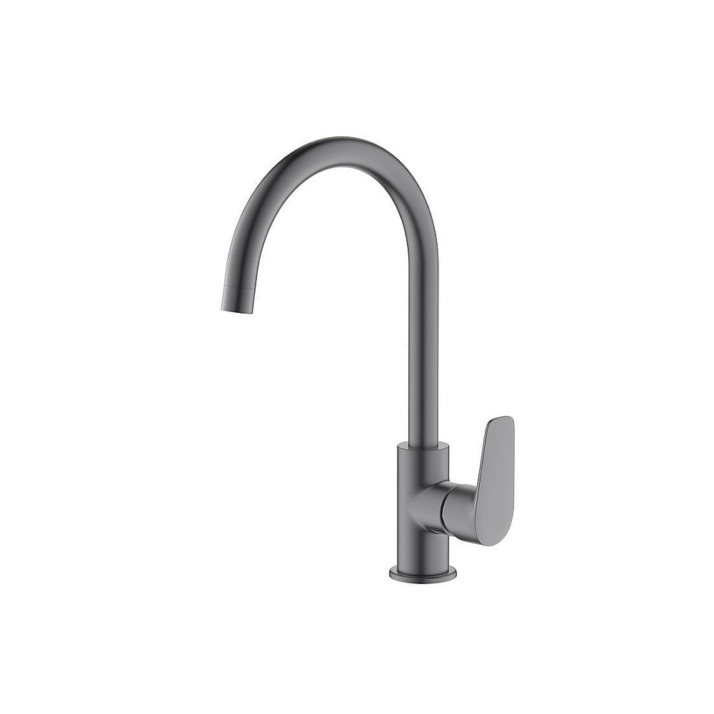 Смеситель для кухни Aquatek Бетта AQ1182BGM оружейная сталь купить в интернет-магазине сантехники Sanbest