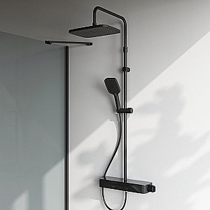 Душевая система AM.PM Func F078F222 черная купить в интернет-магазине сантехники Sanbest