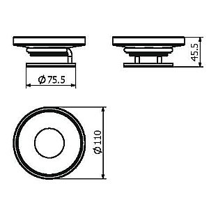 Мыльница Langberger Accessories 10917A купить в интернет-магазине сантехники Sanbest